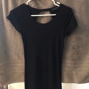 Long black maxi dress